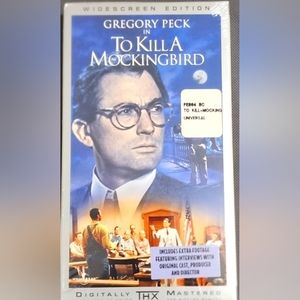 To Kill A Mockingbird VHS Tape Movie